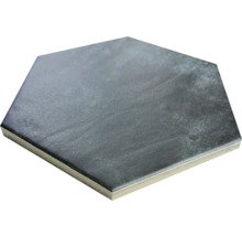 Zeshoekige vloertegel van porseleingres