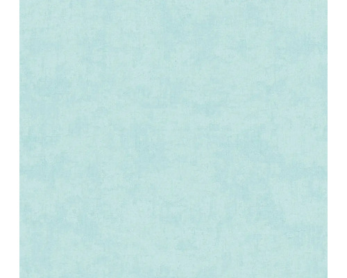 A.S. CRÉATION Vliesbehang 77179-4 Lilly & Luis effen blauw petrol Effen kleur behang