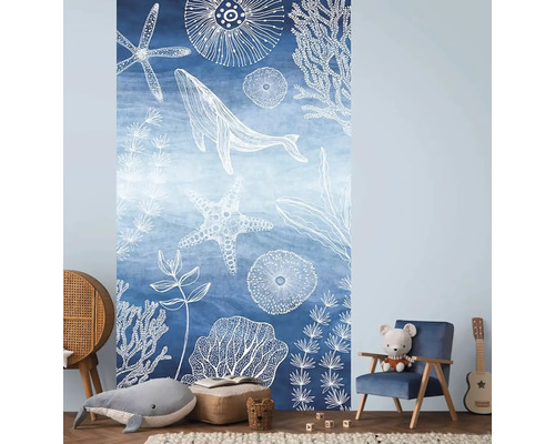 A.S. CRÉATION Fotobehang vlies 77060-1 Lilly & Luis onderwaterwereld blauw A.S. CRÉATION Fotobehang vlies 77060-1 Lilly & Luis onderwaterwereld blauw