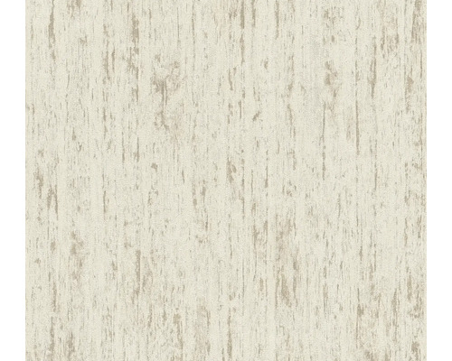 A.S. CRÉATION Vliesbehang 39561-3 Elements II houtoptiek crème Behang met verticaal patroon