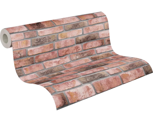 Behangrol met baksteenmotief