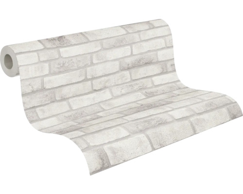 Rol behang met baksteenmotief