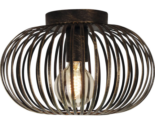 CHERICONI Plafondlamp Curvato brons Ø 30 cm
