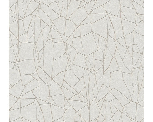 A.S. CRÉATION Vliesbehang 39934-1 French Affair grafisch grijs Behang met abstract lijnenpatroon