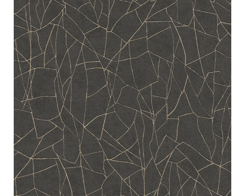 A.S. CRÉATION Vliesbehang 39934-4 French Affair grafisch zwart Behang met abstract, geometrisch patroon