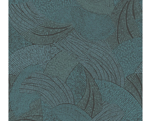 A.S. CRÉATION Vliesbehang 39935-3 French Affair grafisch blauw Behang met abstract cirkelpatroon