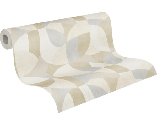 Behangrol met geometrisch patroon