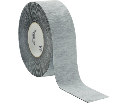 Grijze Tyvek tape voor afdichting en verlijming