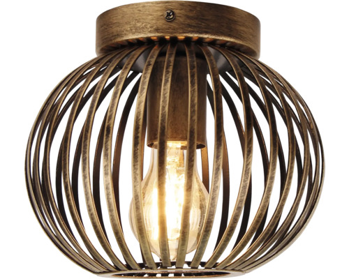 CHERICONI Plafondlamp Curvato brons Ø 20 cm