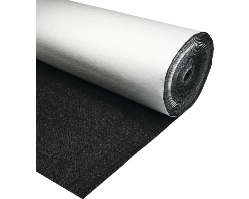 Rol zwart draagmateriaal met witte beschermlaag