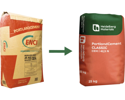 ENCI Portlandcement CEM I 42,5 N 25 kg