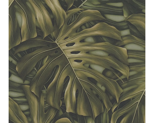 A.S. CRÉATION Vliesbehang 39701-1 Pint Walls 2 jungle bladeren groen Behang met Monstera-bladmotief