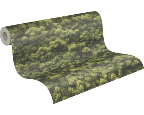 Behangrol met mosmotief