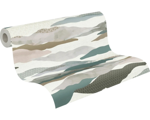 Behangrol met abstract patroon