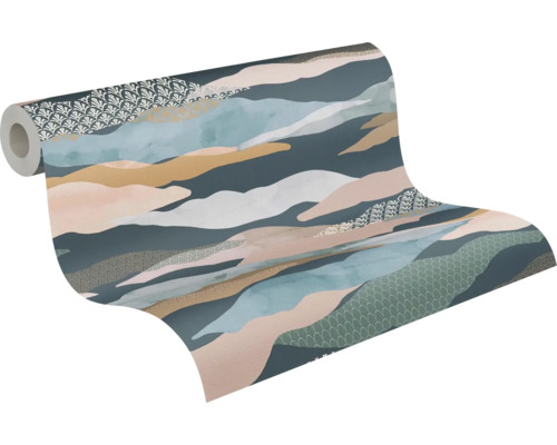 Behangrol met abstract patroon