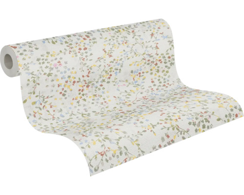 Behangrol met bloemmotief