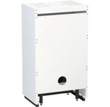 Witte pelletkachel voor binnenshuis