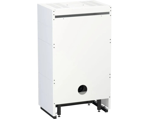 Witte pelletkachel voor binnenshuis