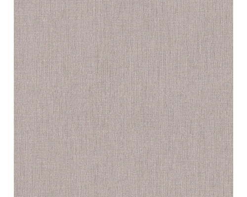 A.S. CRÉATION Vliesbehang 39651-6 uni textieloptiek bruin beige