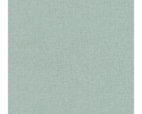 A.S. CRÉATION Vliesbehang 39655-4 Stories of Life effen groen Textielbehang met fijne weefstructuur