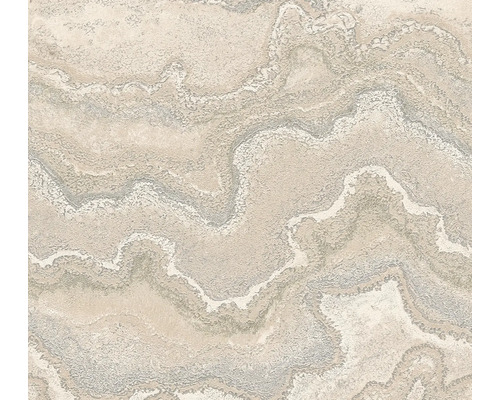 A.S. CRÉATION Vliesbehang 39659-6 Stories of Life abstract beige Behang met marmeren effect