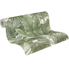 Behangrol met plantenmotief