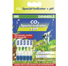 Dennerle CO2 Special Indicator plus pH-test navulverpakking met vijf ampullen voor aquariumonderhoud