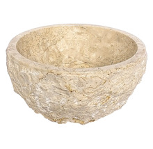 DIFFERENZ Waskom Asti marmer beige Ø38 cm