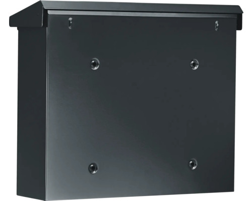 Metalen brievenbus voor wandmontage
