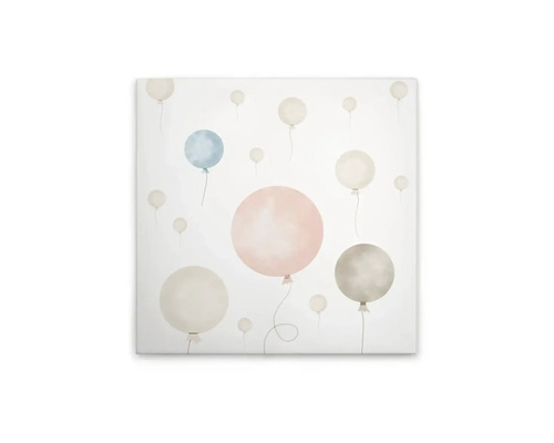 Schilderij canvas Ballonnen 30x30 cm