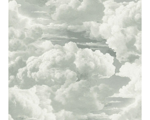 A.S. CRÉATION Vliesbehang 39985-1 Michalsky 6 wolken grijs Behang met wolkenmotief