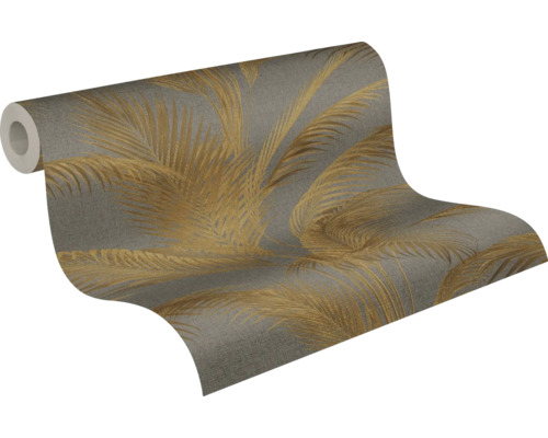 Behangrol met palmmotief