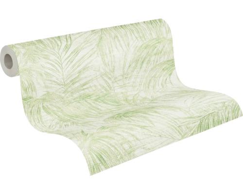 Behangrol met bladerpatroon