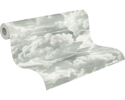 Rol behang met wolkenpatroon