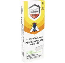 Home Defense Cure vliegenvangers, verpakking met drie vallen en zes navullingen