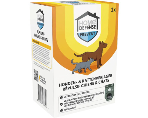 Home Defense Honden- en kattenverjager, één verpakking