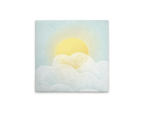 Schilderij canvas Zonsopgang 30x30 cm