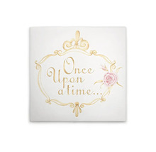 Schilderij canvas Once upon a time 30x30 cm