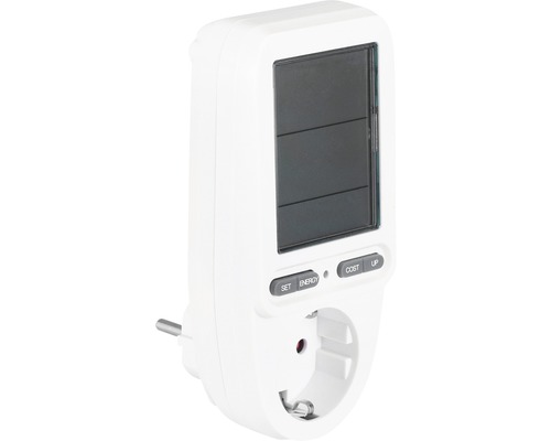 Q-LINK Energiekostenmeter digitaal wit