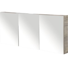 Spiegelkast met drie deuren voor de badkamer