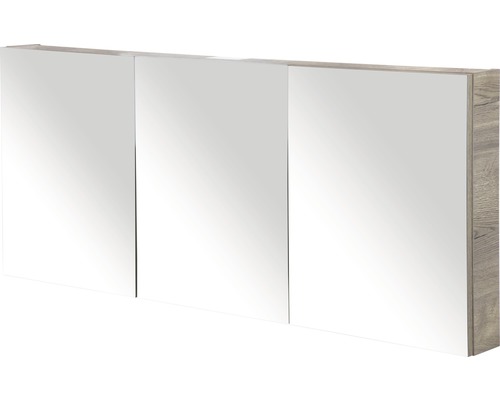 Spiegelkast met drie deuren voor de badkamer