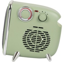 Retro-ontwerp ventilator met knoppen voor temperatuurregeling