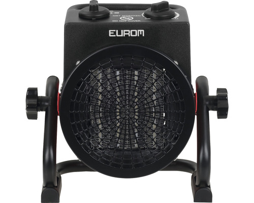 Eurom Logo. Kachel met ronde beschermkap.