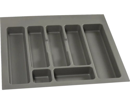 Besteekbak met meerdere compartimenten voor het opbergen van keukengerei.