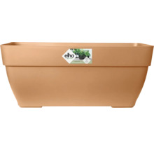 Rechthoekige plantenbak voor de tuin