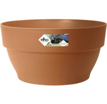 ELHO Bloempot Vibia Campana Kunststof bruin Ø 34 cm H 17,5 cm
