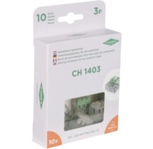 CONEX BÄNNINGER Lasklem 3-polig hersluitbaar 4 mm² 10 stuks
