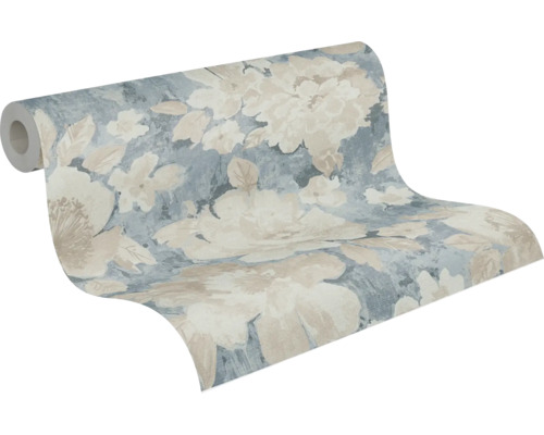 Behangrol met bloemenmotief