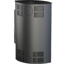 Saunakachel met ventilatiesleuven