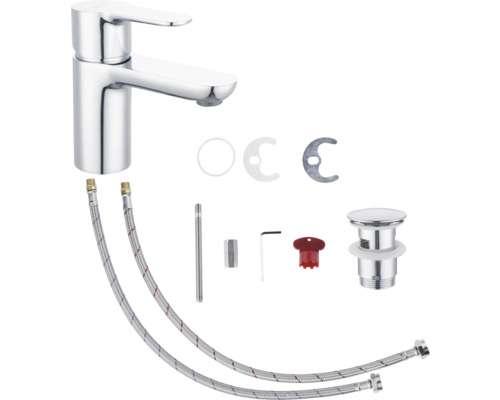 Wastafelkraan met accessoires